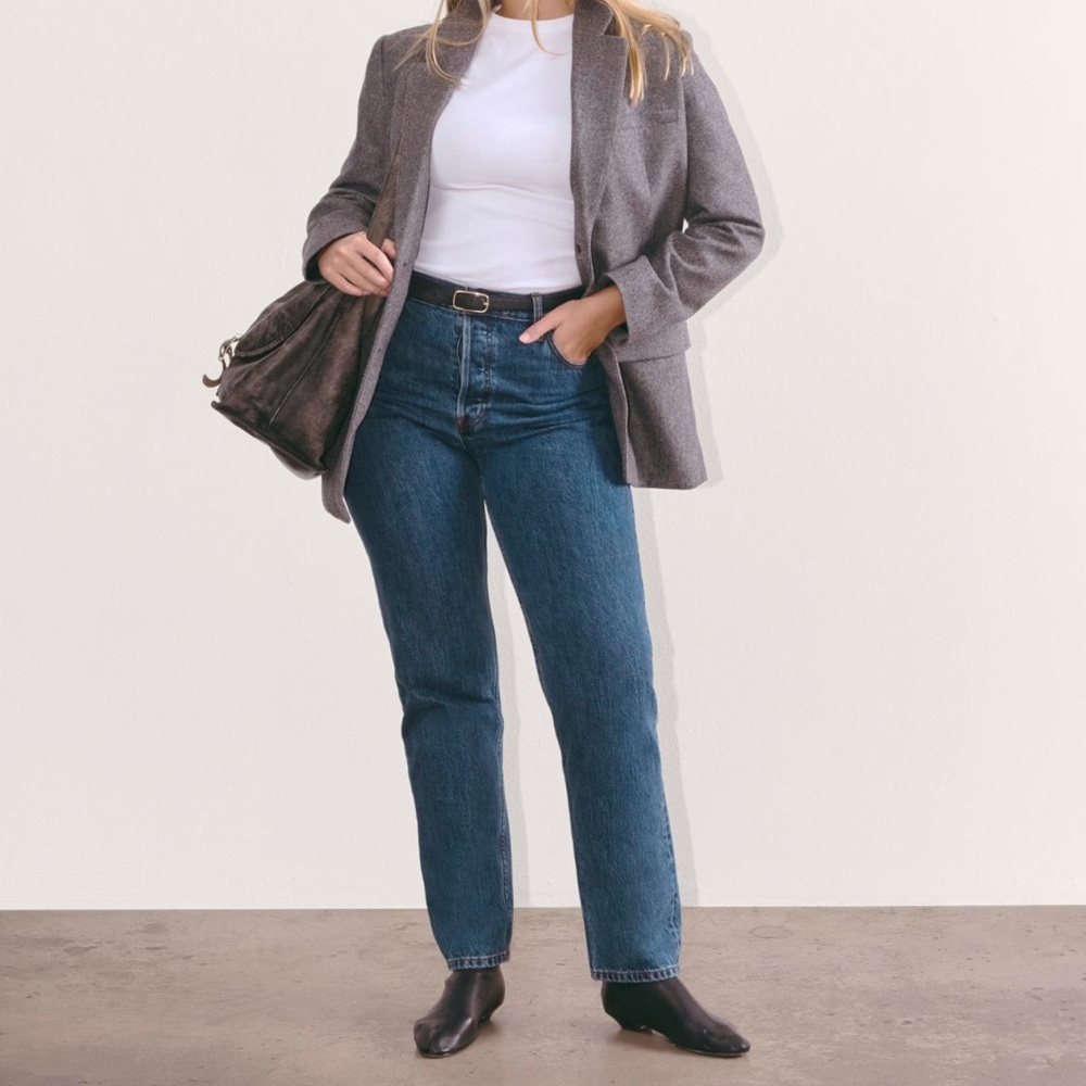Everlane The Curvy 90s Cheeky Straight Jean Size 25